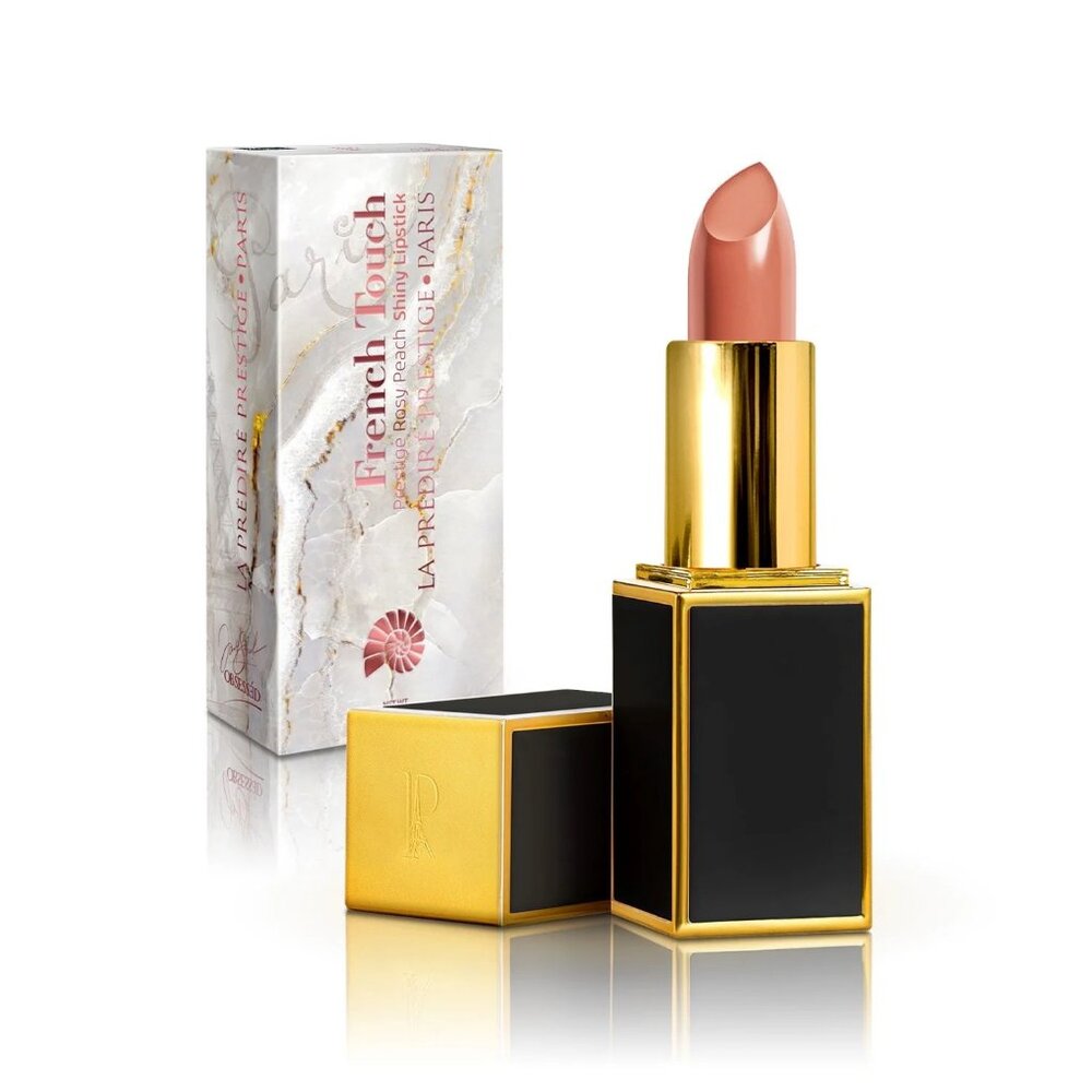 LA PREDIRE French Toast Prestige Rosy Peach Shining Lipstick
